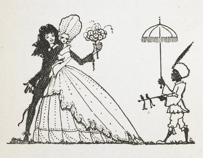 Illustrazione per la storia La fata da Harry Clarke