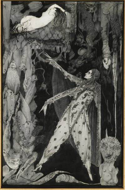 Illustrazione al Faust di Goethe, 1924-1925 da Harry Clarke