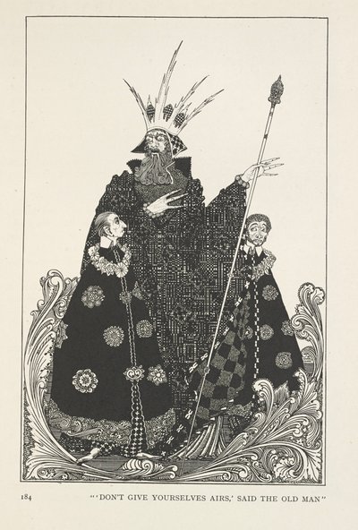 La collina degli elfi. "Non datevi delle arie," disse il vecchio. da Harry Clarke