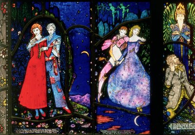 La Finestra di Ginevra raffigurante Il Playboy del Mondo Occidentale di J.M. Synge, I Sognatori di Seamus O