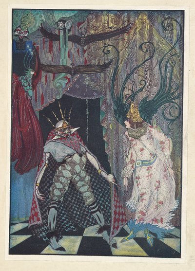 Il compagno di viaggio. Lasciagli tagliare la testa. da Harry Clarke
