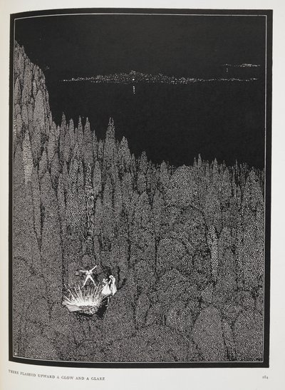 Un lampo e un bagliore. Illustrazione per il racconto 