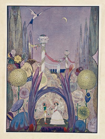 Pollicina
Dovrebbe essere la Regina di tutti i Fiori. da Harry Clarke