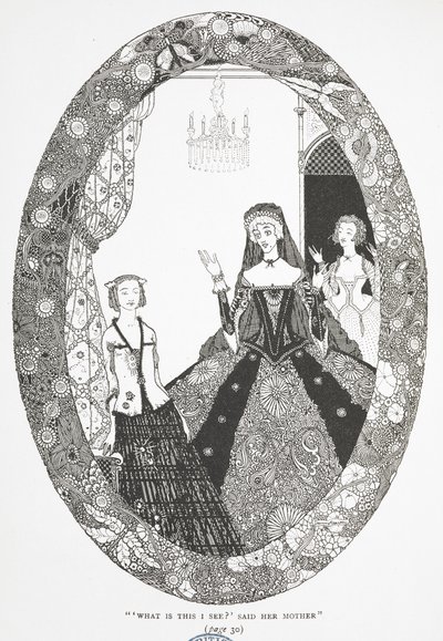 Cosa vedo? disse sua madre (illustrazione) da Harry Clarke