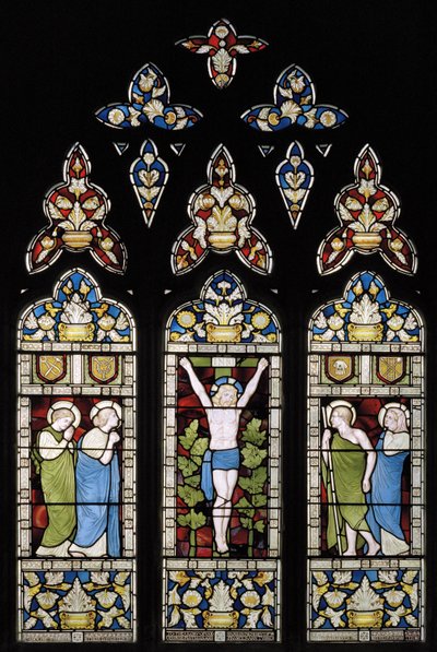 La crocifissione, Finestra est, 1872 da Harry Ellis Wooldridge