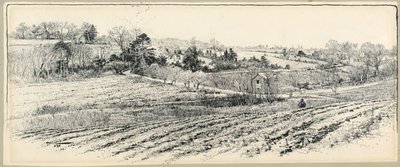 Il campo di battaglia a Beaver Dam Creek da Harry Fenn