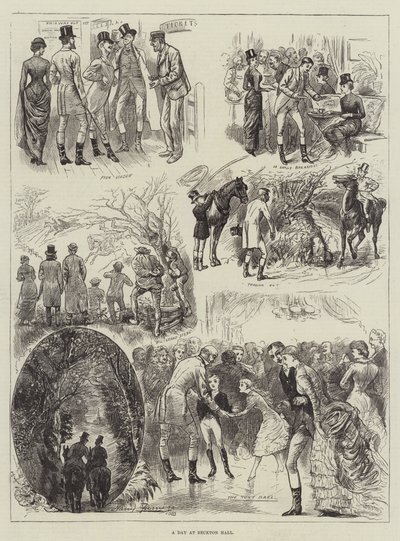 Una giornata a Beckton Hall da Harry Furniss