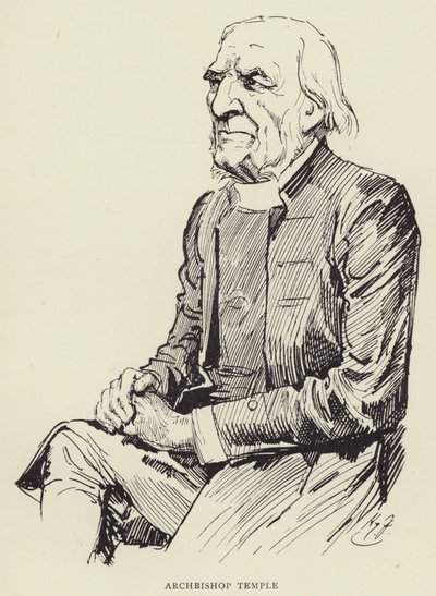Arcivescovo Temple da Harry Furniss