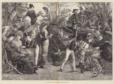 Alla partita di cricket Eton e Harrow da Harry Furniss