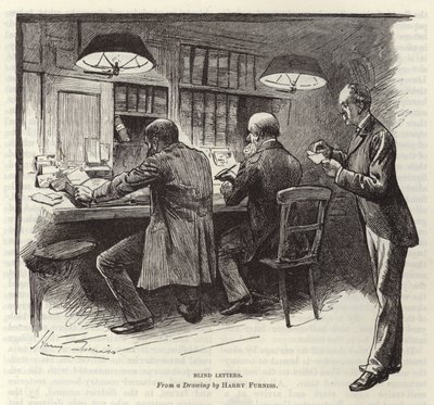 Lettere cieche da Harry Furniss