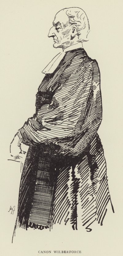 Canon Wilberforce da Harry Furniss