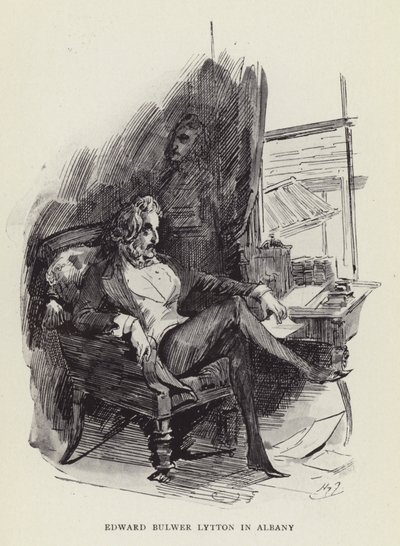 Edward Bulwer Lytton in Albany da Harry Furniss