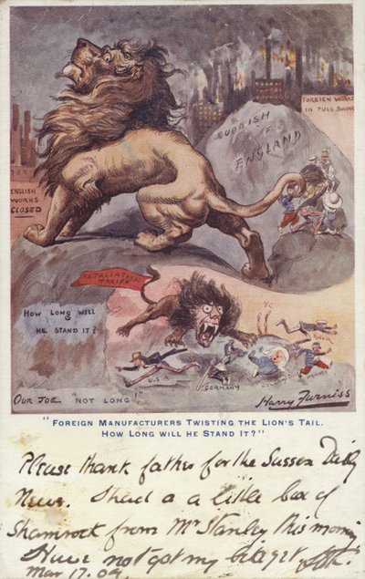 Produttori stranieri che torcono la coda del leone. Quanto a lungo lo sopporterà da Harry Furniss