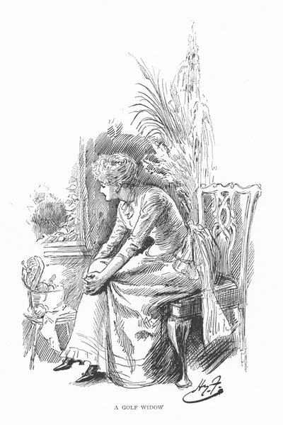 Vedova del golf da Harry Furniss
