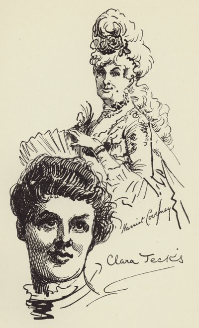 Harriet Coveney e Clara Jecks da Harry Furniss