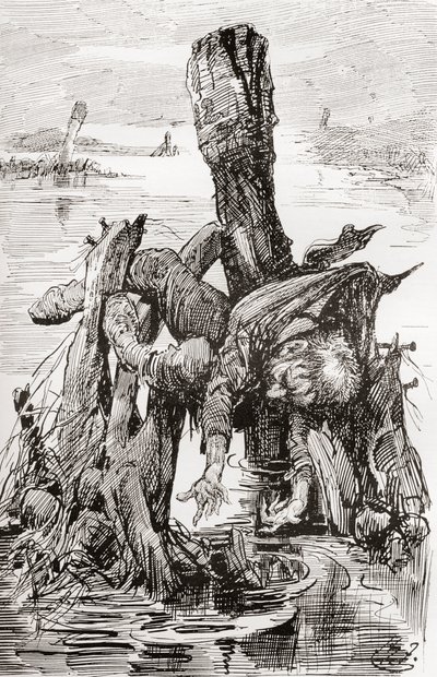 Illustrazione per The Old Curiosity Shop di Charles Dickens da Harry Furniss