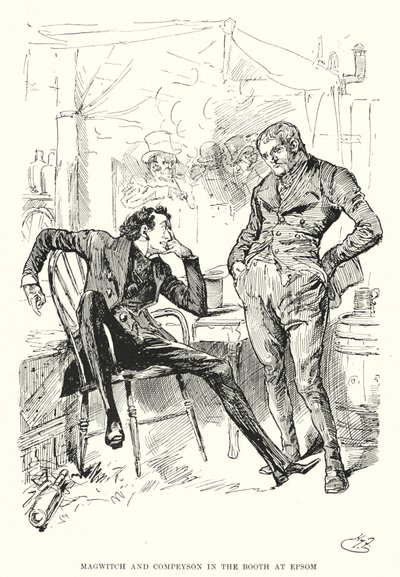 Illustrazione per Grandi Speranze di Charles Dickens da Harry Furniss
