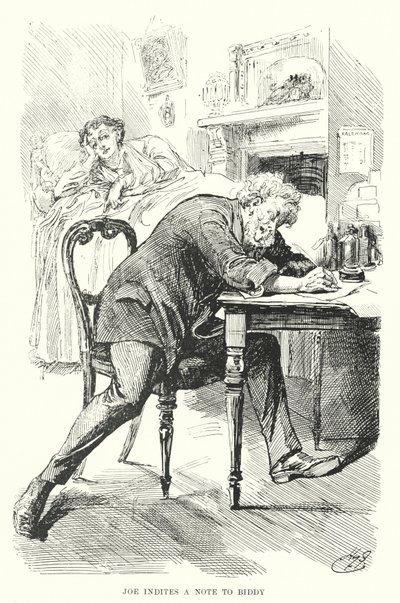 Illustrazione per Grandi Speranze di Charles Dickens da Harry Furniss