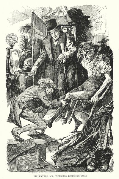 Illustrazione per Grandi Speranze di Charles Dickens da Harry Furniss
