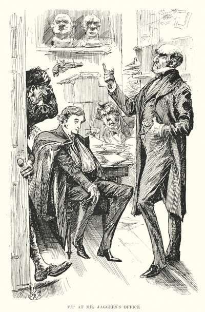 Illustrazione per Grandi Speranze di Charles Dickens da Harry Furniss
