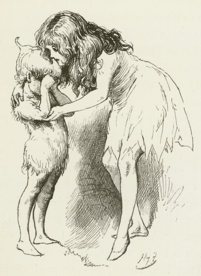 Illustrazione per Sylvie e Bruno di Lewis Carroll da Harry Furniss