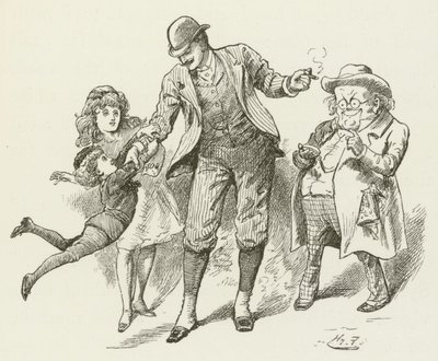 Illustrazione per Sylvie e Bruno di Lewis Carroll da Harry Furniss