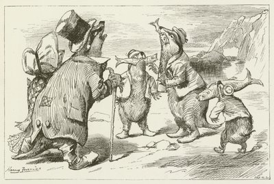 Illustrazione per Sylvie e Bruno di Lewis Carroll da Harry Furniss