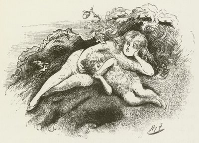Illustrazione per Sylvie e Bruno di Lewis Carroll da Harry Furniss