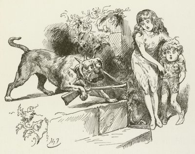 Illustrazione per Sylvie e Bruno di Lewis Carroll da Harry Furniss