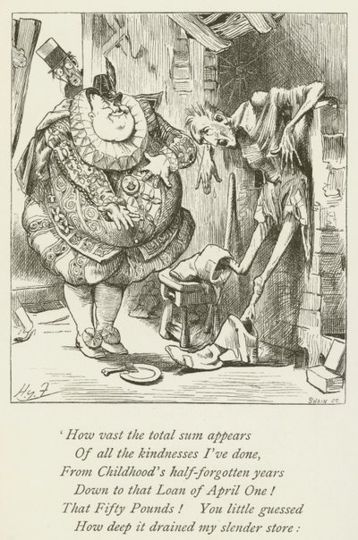 Illustrazione per Sylvie e Bruno di Lewis Carroll da Harry Furniss
