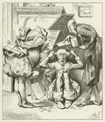 Illustrazione per Sylvie e Bruno di Lewis Carroll da Harry Furniss