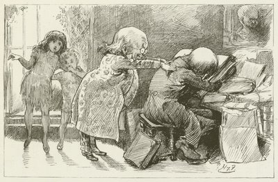 Illustrazione per Sylvie e Bruno di Lewis Carroll da Harry Furniss