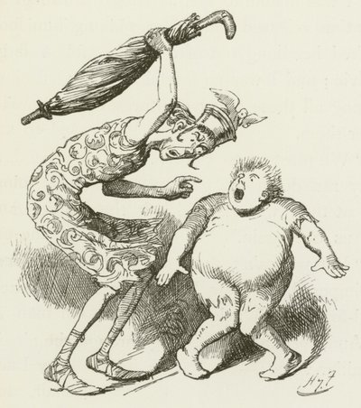 Illustrazione per Sylvie e Bruno di Lewis Carroll da Harry Furniss