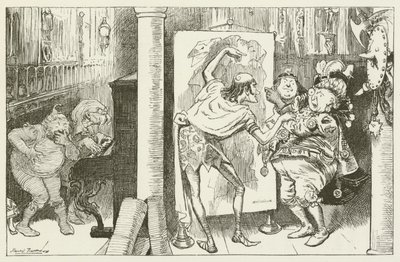 Illustrazione per Sylvie e Bruno di Lewis Carroll da Harry Furniss