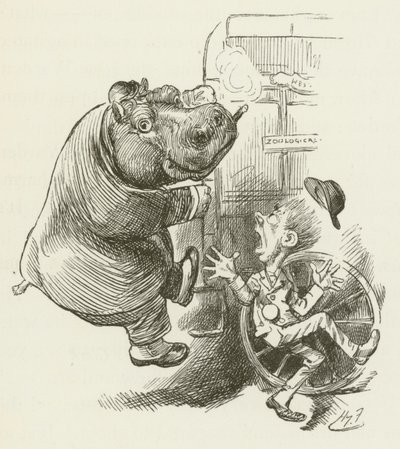 Illustrazione per Sylvie e Bruno di Lewis Carroll da Harry Furniss