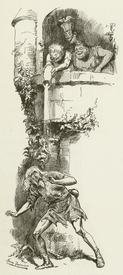 Illustrazione per Sylvie e Bruno di Lewis Carroll da Harry Furniss