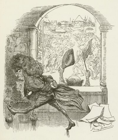 Illustrazione per Sylvie e Bruno di Lewis Carroll da Harry Furniss
