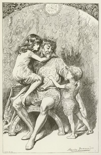 Illustrazione per Sylvie e Bruno di Lewis Carroll da Harry Furniss