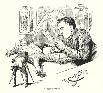 "Intervistato!" da Harry Furniss