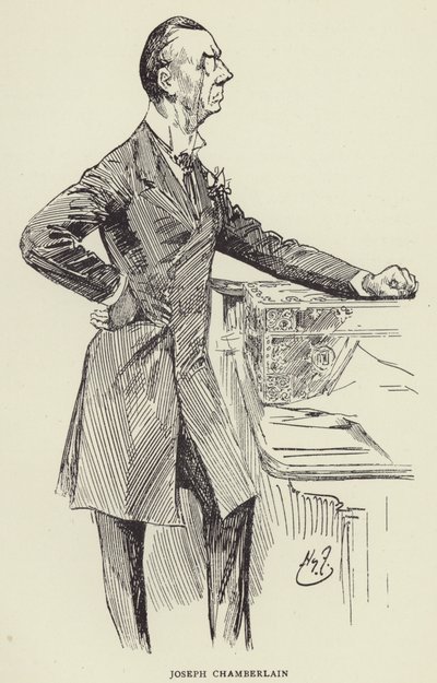 Joseph Chamberlain da Harry Furniss