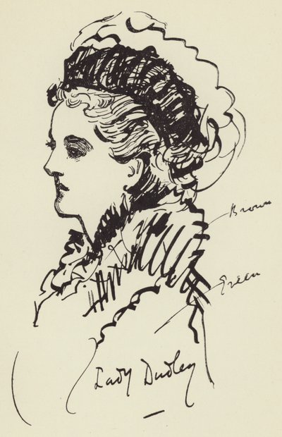 Lady Dudley da Harry Furniss
