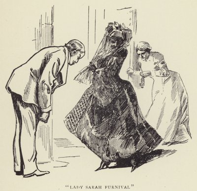 Lady Sarah Furnival da Harry Furniss