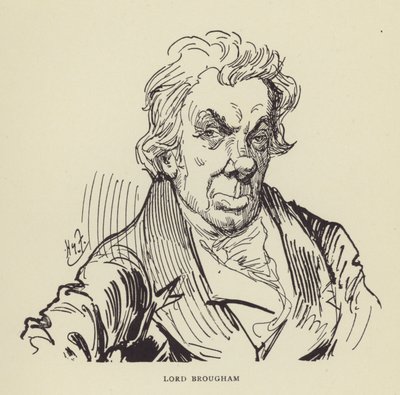 Lord Brougham da Harry Furniss