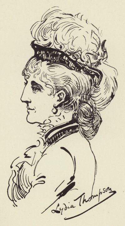 Lydia Thompson da Harry Furniss