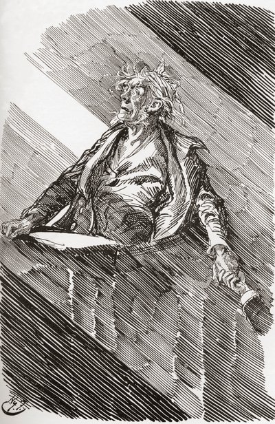Magwitch condannato a morte da Harry Furniss