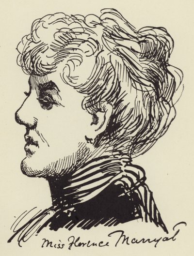 Miss Florence Marryat da Harry Furniss