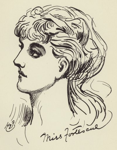 Miss Fortescue da Harry Furniss