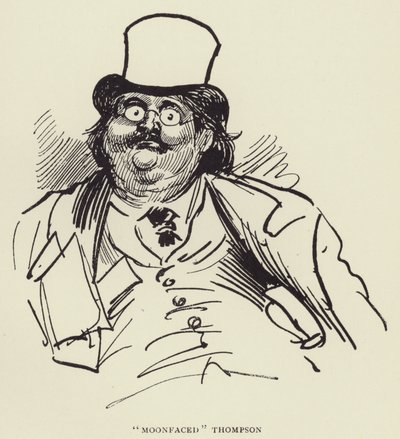 Faccia di luna Thompson da Harry Furniss