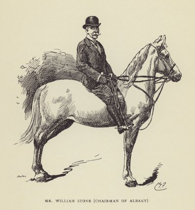 Mr William Stone, Presidente di Albany da Harry Furniss