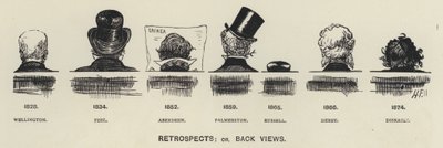 Retrospettive, o vedute posteriori dei principali politici del XIX secolo da Harry Furniss